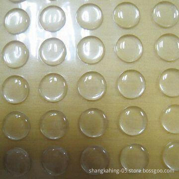 Eco-friendly Clear Epoxy Sticker with 14mm Size, Various Designa are Available